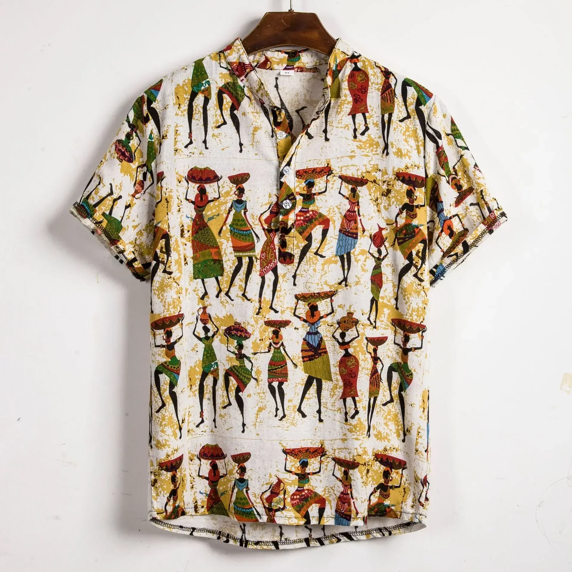 여름 핫세일 남성 하와이안 플로럴 프린트 셔츠 패션 빈 - Vintage Hawaiian Floral Shirt 리뷰 및 가격