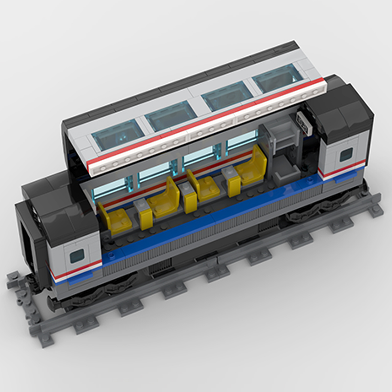 도시 자동차 모델 MOC 빌딩 벽돌 Metroliner - Suits 리뷰 및 가격