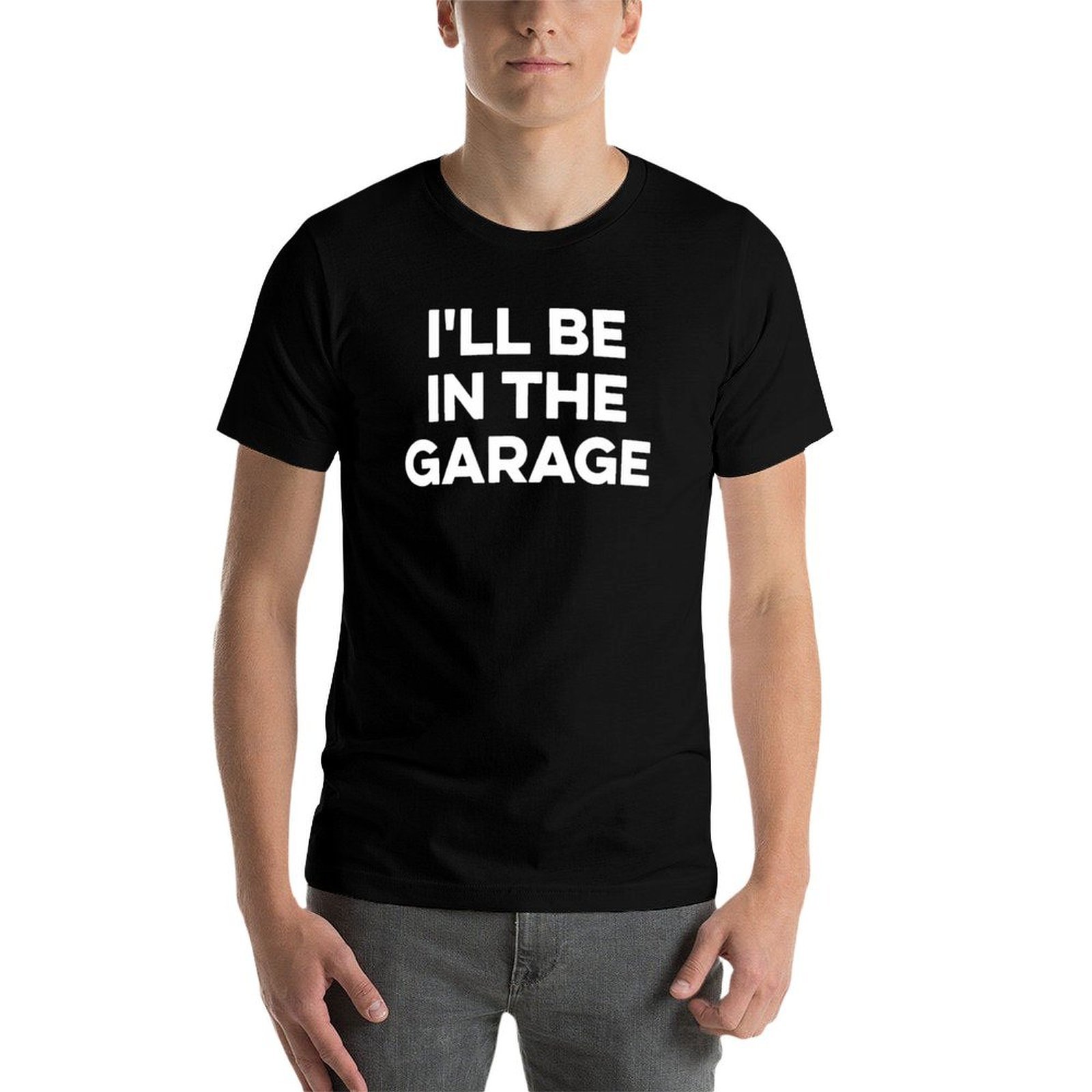 I'll Be in The Garage 티셔츠 크리스마 - T-Shirts 리뷰 및 가격
